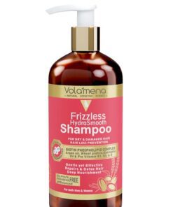 Volamena Frizzless Hydrasmooth Hair Shampoo For Dry & Frizzy Hair With Keratin & Wheat Protein 300 ml