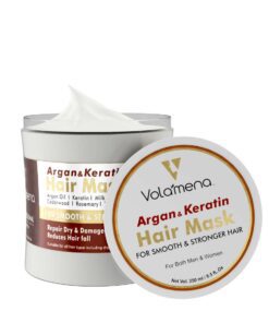 Volamena Argan Oil Hair Mask With Moroccan Argan oil & Keratin For Repair Damaged Hair -250 ml