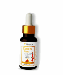 Volamena Kurcum Gauri turmeric face oil for Glowing Skin with Grape seed geranium licorice and turmeric oil for women
