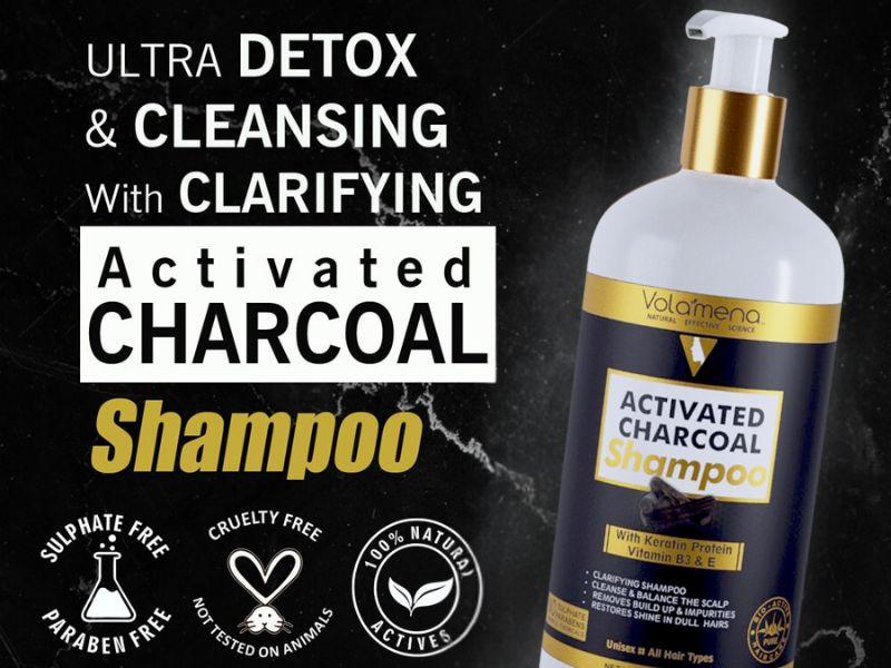 Detox Clarifying Activated Charcoal Shampoo 300 ml