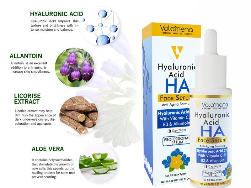 Hyaluronic Acid Anti Aging Face Serum 30 ml