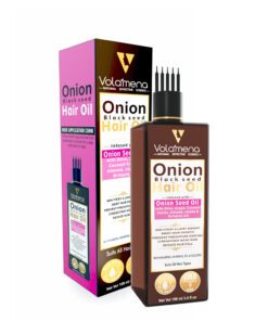 Volamena Onion Hair Oil With Onion Black Seed, For Hair Growth and Control Hair Fall 100 ml