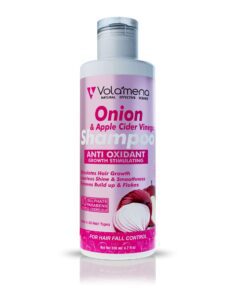 Volamena Onion & Apple Cider Vinegar Hair Shampoo With Onion For Hair Growth & Hair Fall Control 200 ml