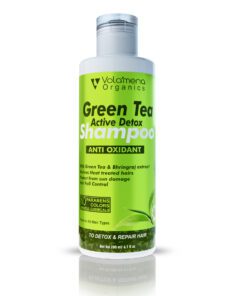 Volamena Green Tea & Bhringraj Hair Shampoo For Dandruff & hair Fall Control 200 ml
