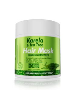 Karela (Bitter Gourd) & Tea Tree Hair mask(Hair Spa) To Remove Dandruff & Hair Fall Control 120 ml