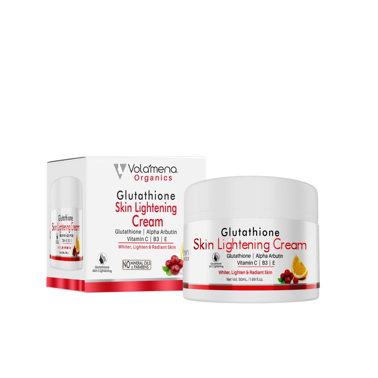Glutathione Face Cream With Glutathione & Mulberry For Skin Whitening | For Glowing Skin For Women & Men 50 ml