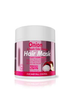 Volamena Onion & Apple Cider Vinegar Hair Mask( Hair Spa) Hair Growth & hair Fall Control 120 ml