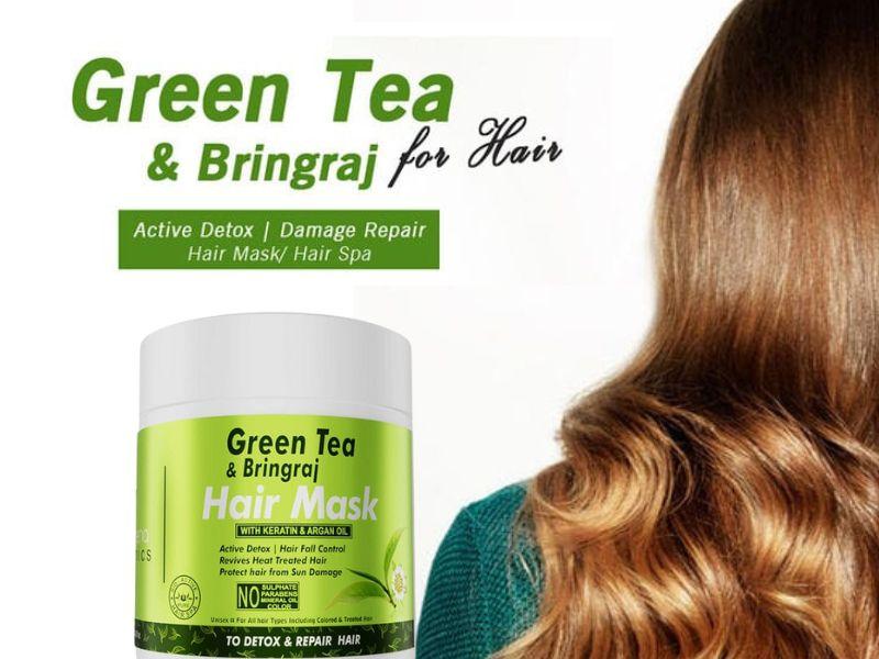 Green Tea & Bhringraj Hair Mask 120 ml