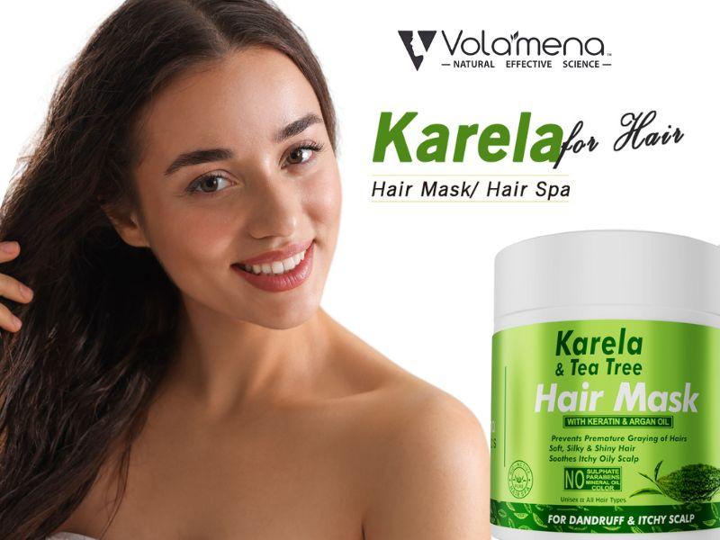 Karela (Bitter Gourd) & Tea Tree Hair mask 120 ml