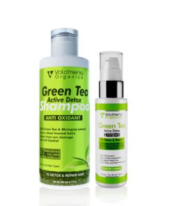 Green Tea Active Detox Shampoo 200 ml + Green Tea Hair Oil 50 ml Combo