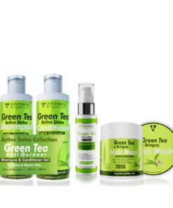 Green Tea and Bhringraj Hair Mask, Shampoo & Conditioner Combo For Hair || Dandruff Control || For Men & Women