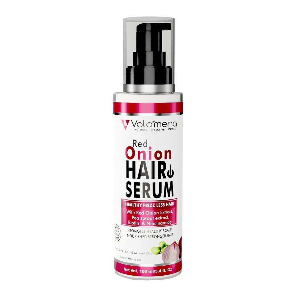 Volamena Onion Oil Hair Serum With Red Onion Extract, For Hair Growth & hair Fall Control 100 ml
