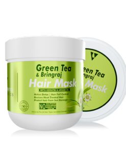 Volamena Green Tea & Bhringraj Hair Mask( Hair Spa) To Remove Dandruff & hair Fall Control 200 ml
