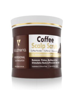 Volamena Coffee Exfoliating Hair & Scalp Scrub | Exfoliating Hair Scrub | Dandruff Control Treatment For Men & Women 250 ml