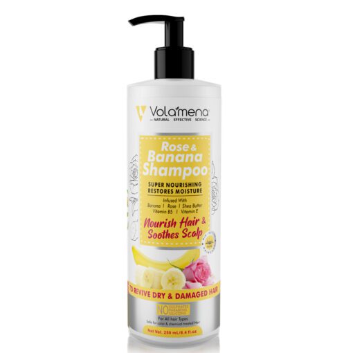 Rose & Banana Hair Shampoo 250 ml Rose & Banana Hair Shampoo 250 ml