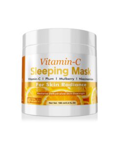 Vitamin C Sleeping Face Mask With Vitamin C For Radiance & Glowing Skin For Women & Men 100 ml