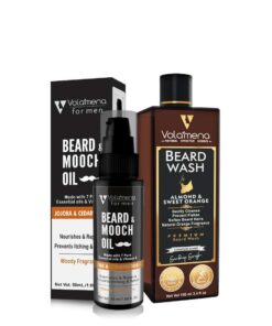 Beard Wash 100 ml With Jojoba Beard Oil 50 ml Combo