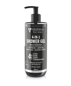 4 in 1 Shower gel for Face, Body, Hair & Intimate Area 300 ml