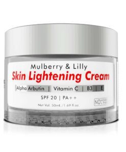 Mulberry & Lilly Skin Lightening Cream For Glowing Skin | Tan Removal | Skin Lightening Cream For Women & Men 50 ml