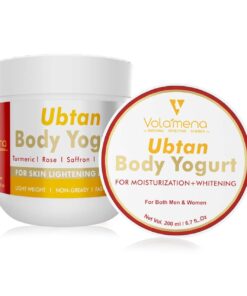 Volamena Ubtan Body Yogurt | Winter Cream For Glowing Skin | Vegan | For Women & Men 200 ml