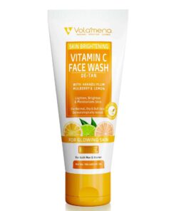 Volamena Vitamin C Face Wash | With Orange & Vitamin C | For Glowing Skin | Face Wash For Women & Men 100 ml