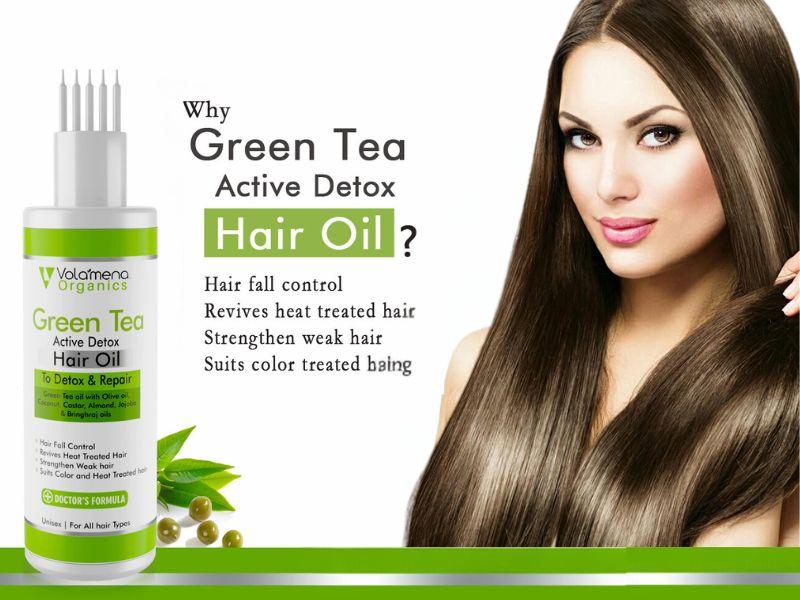 Volamena Green Tea Active Hair Oil 50 ml