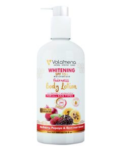 Volamena Whitening Moisturizer with 15++ SPF Body Lotion | Sun Protection | Summer Body Lotion For Skin Brightening & Glowing Skin For Women & Men