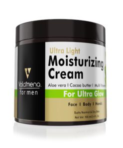 Volamena Ultra-Light Moisturizing Cream for Dry Skin | Moisturizes & Hydrates with Shea Butter, Vitamin E & Aloevera | Face Moisturizer For Men