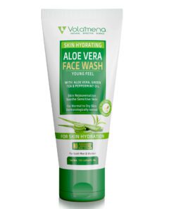Volamena Youngfeel Aloevera Face Wash | Hydrate & Soothes | Anti Aging | For Women & Men 100 ml