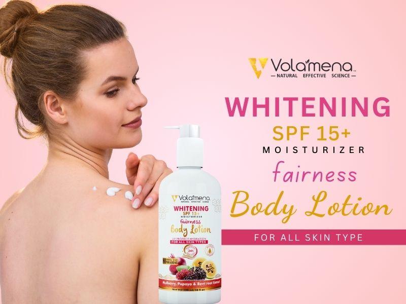 Whitening Moisturizer with SPF 15+ Body Lotion 300 Ml