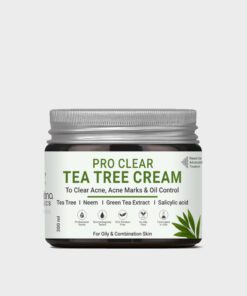 Volamena Pro Clear Mattifying Tea Tree Face Cream For Clear Skin | Acne & Ance Marks | Women & Men 200 ml