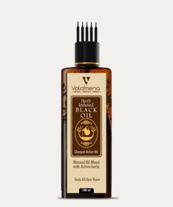 Volamena Black Hair Oil Herbal oil For Hair Growth and Control Hair Fall 100 ml