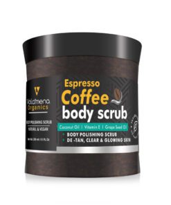 Volamena Arabica Coffee Body Scrub With Coffee Seeds For Body Polishing | Dead Skin Removal | For Women & Men 250 ml