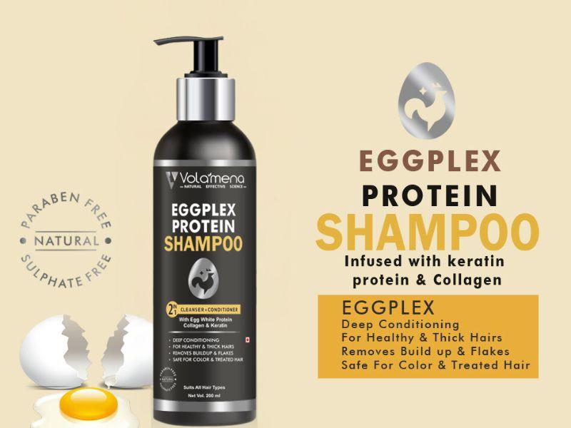 Volamena Egg White Protein 2 in 1 Shampoo 200 ml