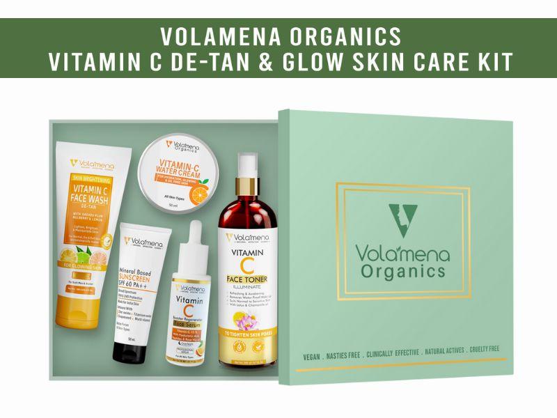 Volamena Organics Vitamin C Glow Skin Care kit