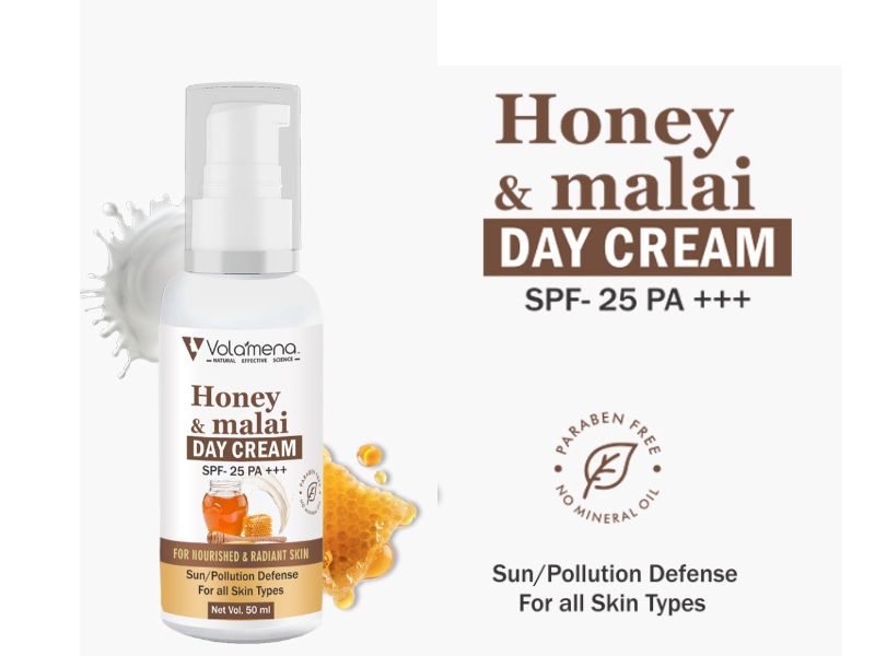 Volamen Honey Malai day cream with SPF 25++ 50 ml