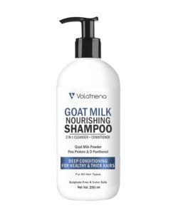 Volamena Goat Milk Hair shampoo With Natural Protein For Strengthen Weak & Damage Hair 250 ml