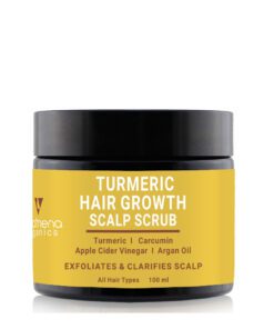 Volamena Turmeric Exfoliating Hair & Scalp Scrub | Exfoliating Hair Scrub | With Active Ingredient | For Men & Women 100 ml