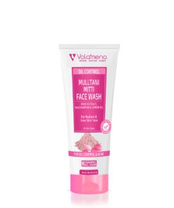 Volamena Mulltani Mitti Face Wash With Mulltani Mitti & Rose Extract | Skin Brightening | For Oil Control & Acne 100 ml
