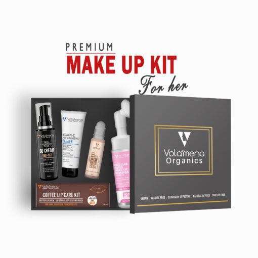 Volamena Organics Women Premium Make Up Care Kit (Black Pack) Volamena Organics Women Premium Make Up Care Kit (Black Pack)
