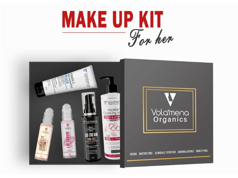 Volamena Organics Women Make Up Care Kit (Green Pack)
