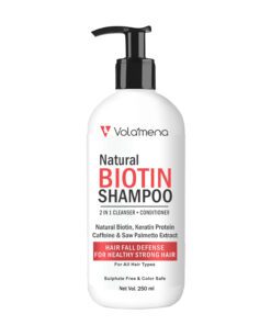 Volamena Natural Biotin Hair shampoo With Biotin & Natural Protein For Hair Growth 250 ml