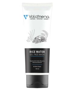 Volamena Rice Water Gel Face wash For Glass Skin | Hydrate & Even Skin Tone | For Women & Men 100 ml