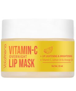 Volamena Lip Mask with Vitamin C and Lemon Lip Lightening for Dark Lips Balm For Women & Men 15 ml