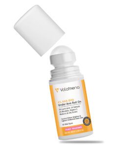 Volamena Underarm Roll on For Women & Men With Peach Fragrance Reduces Dark Spots & Odour 40 ml
