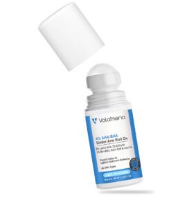 Volamena AHA BHA Underarm Roll on For Women & Men With Aqua Fragrance Reduces Dark Spots & Odour 40 ml