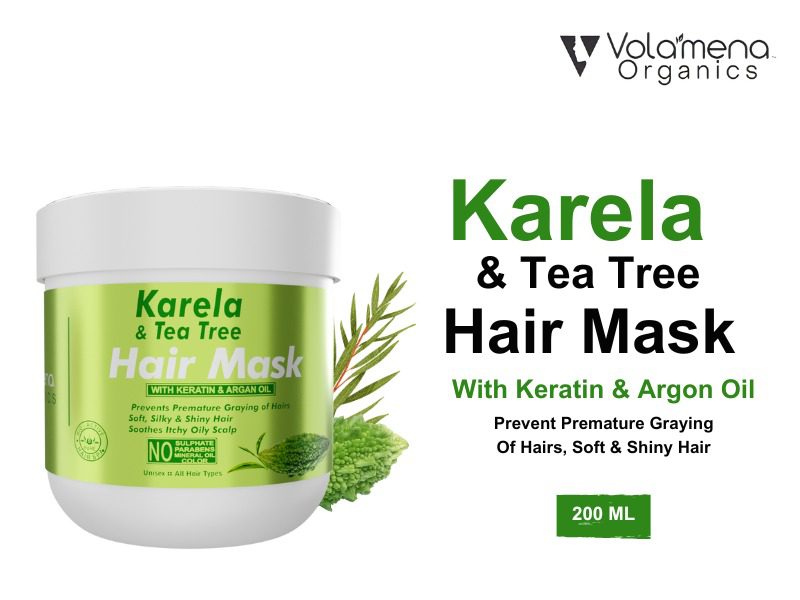 Karela (Bitter Gourd) & Tea Tree Hair mask 200 ml