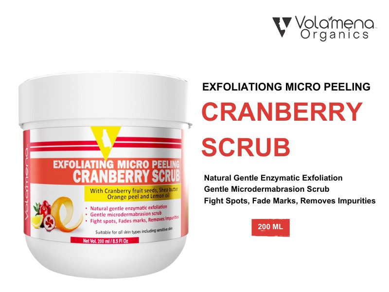 Exfoliating Micro Peeling Cranberry scrub 200 ml