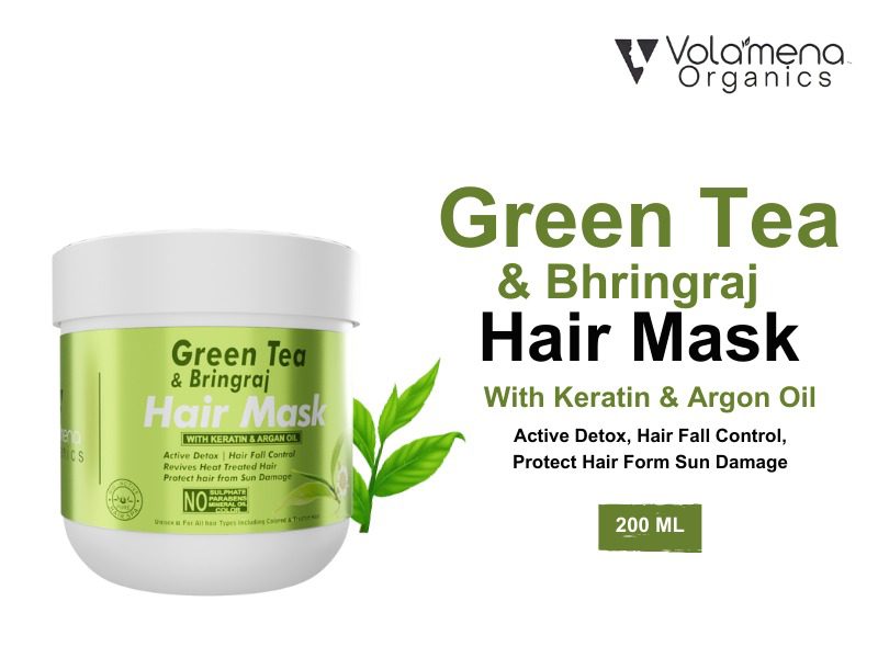 Green Tea & Bhringraj Hair mask 200 m