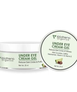 Volamena Under Eye Cream for Dark Circles with Caffeine & Cucumber For Men & Women 25 ml